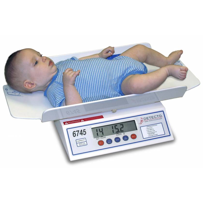 Detecto Digital Baby Scale Lbs Capacity