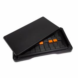 Compartment Tray with Sliding Lid 18 Compartments