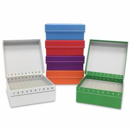 Always in Stock - Argos Technologies PolarSafe® Cardboard Freezer Box, 3 x  3 x 2, with 25-Place Divider from Cole-Parmer