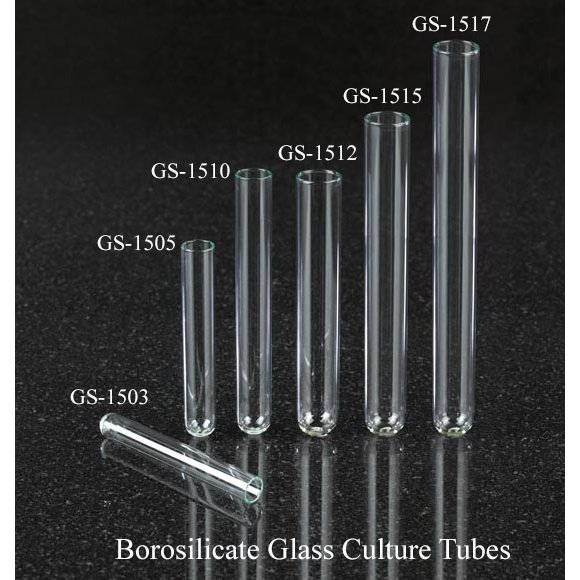 Tube en verre Borosilicate tranparent : Tube clair DIAMÈTRE 4MM