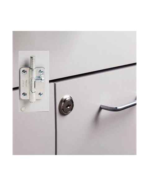 Cabinet Option - Door Lock and Inside Latch Combo