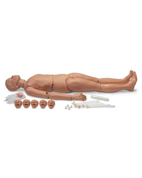 Simulaids Full-Body CPR Manikin with Trauma Options - Caucasian