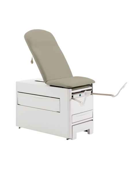 Brewer 1000AX-XSDT-XXX-23 Versa Exam Table with Stirrups, Pelvic Tilt - Feather