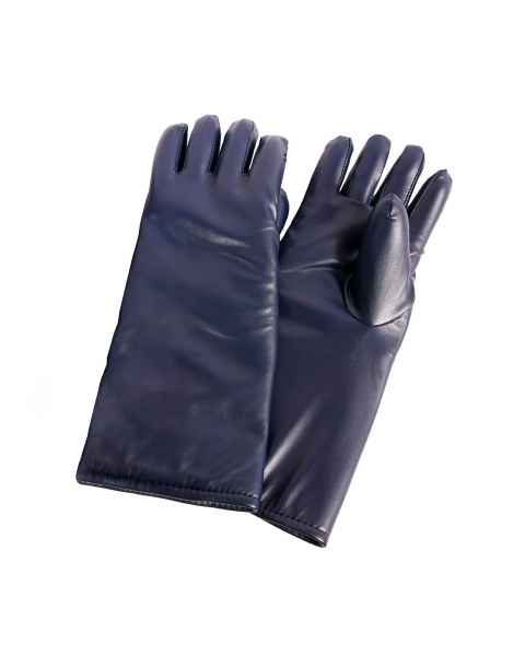 Seamless Lead Vinyl Gloves - Dark Blue