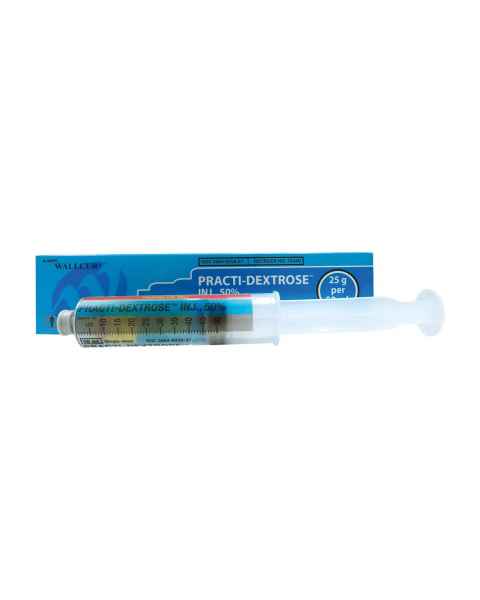 Wallcur 1024755 Practi-Dextrose 25 g / 50 mL Syringe