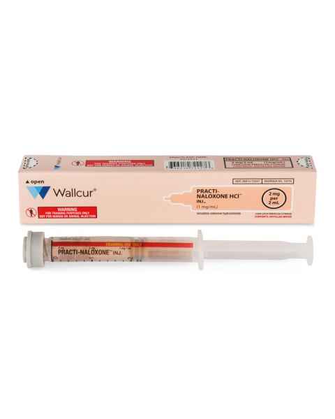 Wallcur 1024758 Practi-Naloxone 2 mg / 2 mL Syringe