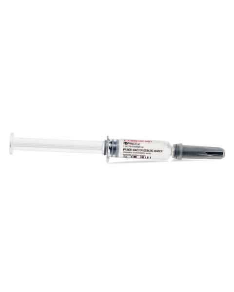 Wallcur 1024770 Practi-Bacteriostatic Water 1 mL Syringe