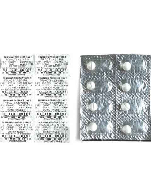 Wallcur 1024945 Practi-Aspirin 300 mg Oral Unit-Dose