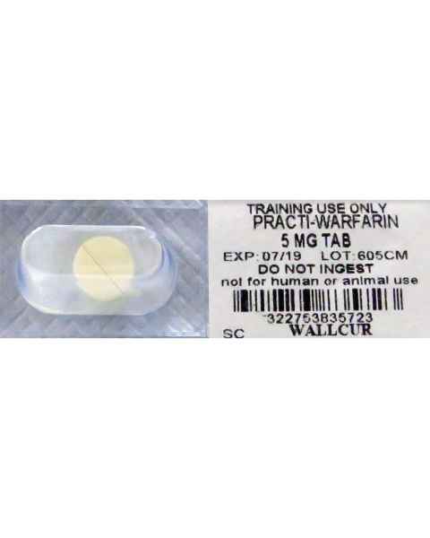 Wallcur 1024952 Practi-Warfarin 5 mg Oral-Unit Dose