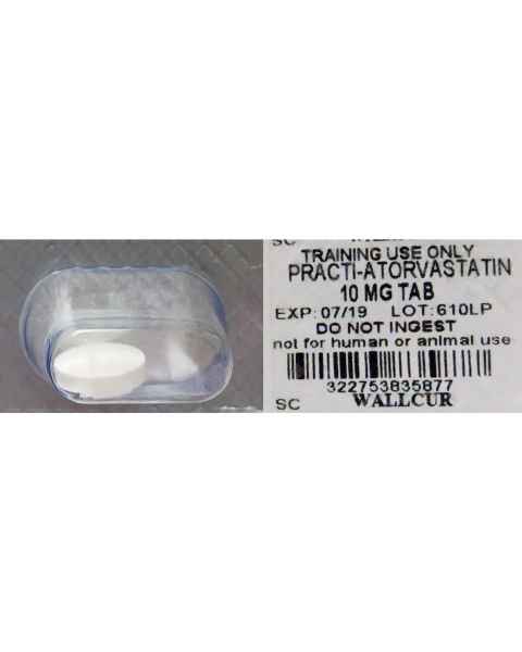 Wallcur 1024957 Practi-Atorvastatin 10 mg Oral-Unit Dose