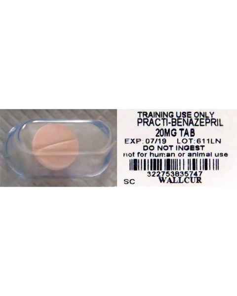 Wallcur 1024958 Practi-Benazepril 20 mg Oral-Unit Dose 