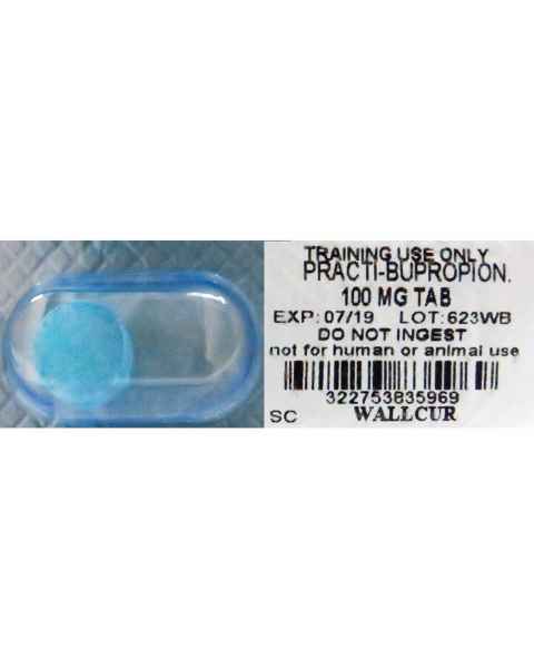Wallcur 1024969 Practi-Bupropion 100 mg Oral-Unit Dose