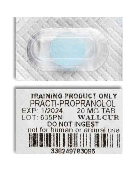 Wallcur 1024972 Practi-Propranolol 20 mg Oral-Unit Dose