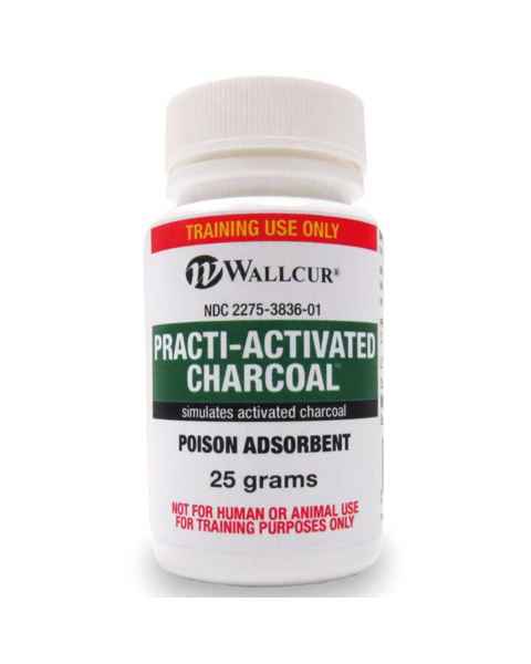 Wallcur 1024982 Practi-Activated 25 g Charcoal