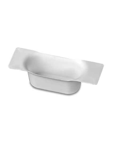 Heathrow Scientific 120836 Micro Oblong Weigh Boat - White