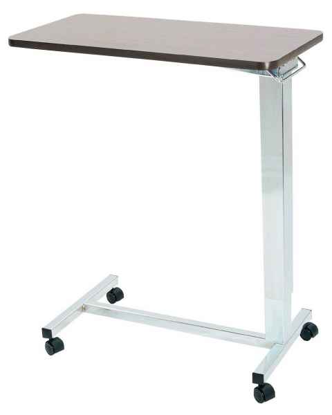 Model 121A Acute Care Overbed Table Heavy Duty Without Vanity - Spring Assisted Lift Mechanism