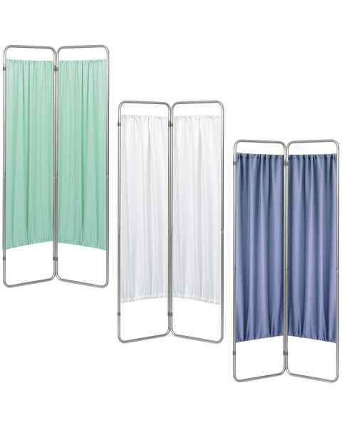 OmniMed 153092 Economy 2 Section Folding Privacy Screen