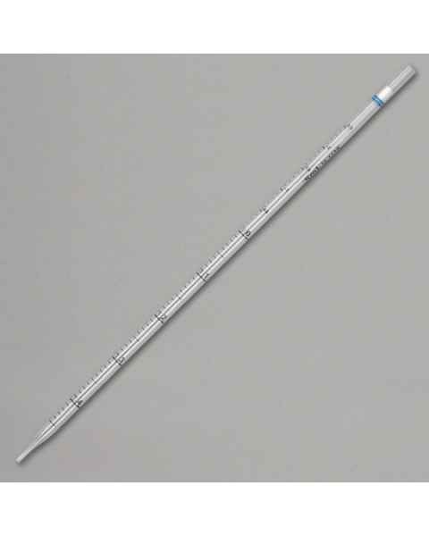 5mL Plastic Serological Pipettes - 342mm - Blue Striped Color Coded