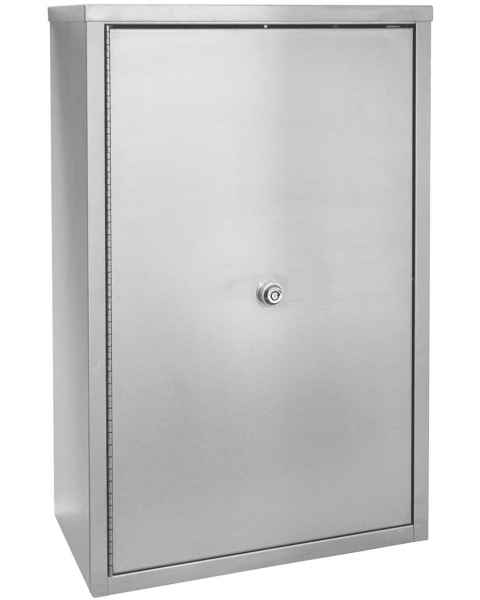 Heavy Duty Medicine/Medication Lock Box with Key - Refrigerator-Safe, Secure Storage and Locking Medicine Box (4.25H x 12W x 6D) for Organized
