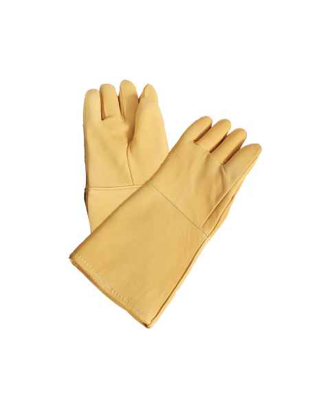 Seamless Lead Leather Gloves - Fawn