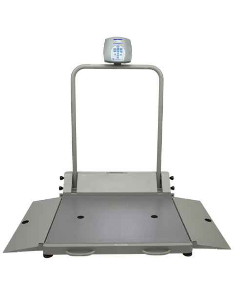 2610 Series Health o Meter Digital Wheelchair Dual Ramp Scale with Large Platform