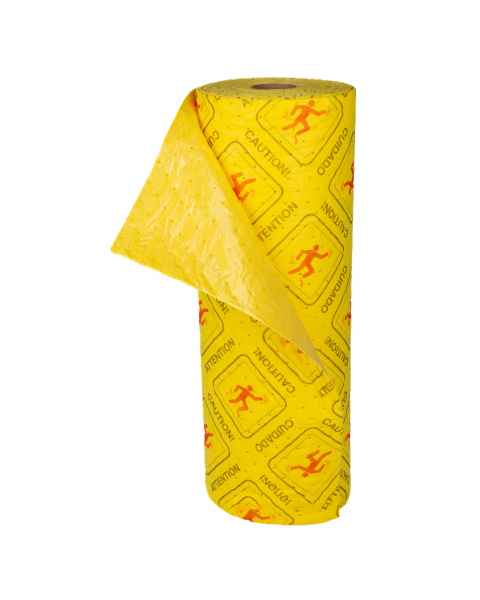 #3050-32 HiViz HydroGrabber Absorbent Mat Roll - 32"x50', Heavy Weight, with Poly Backing