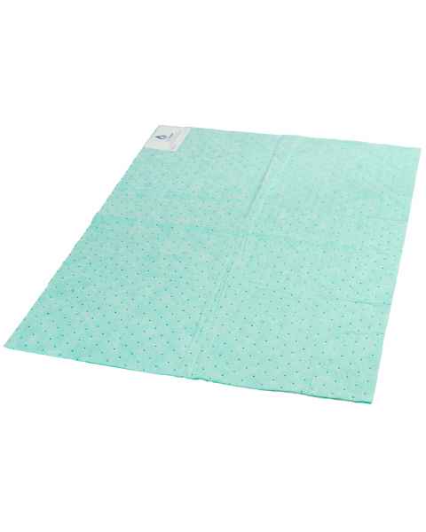 #3200-44NP Green HydroGrabber Absorbent Mat Pad - Standard Weight, without Poly Backing, 32"x44"