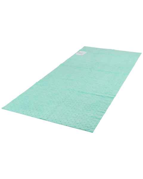 #3250-72 Green HydroGrabber Absorbent Mat Pad - Heavy Weight, with Poly Backing