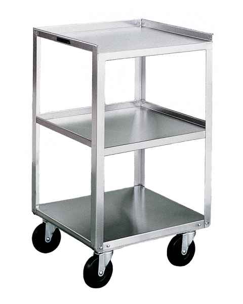 Lakeside Stainless Steel Utility Tables - No Drawers - Three Shelves