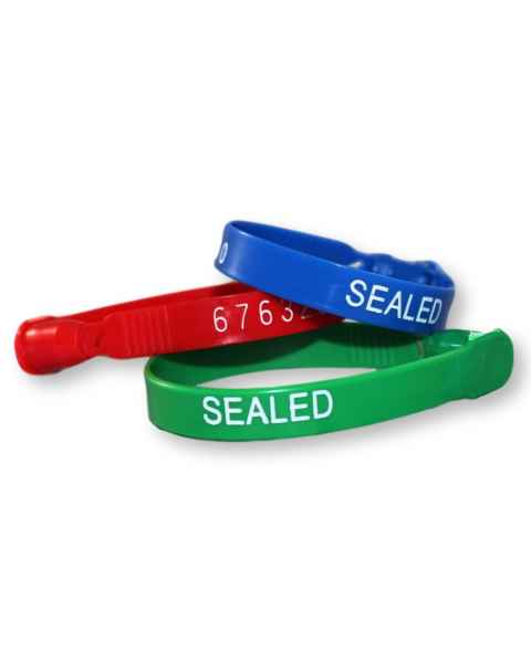 Plastic Numbered Transport Seals