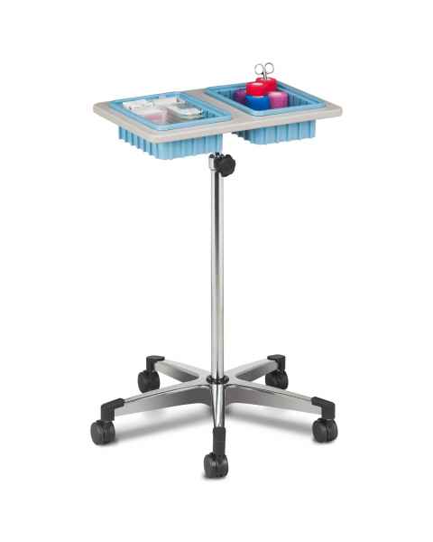 Clinton Mobile Phlebotomy Stand with Two-Bin