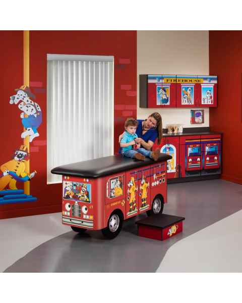 Clinton Model 7030-X Complete Engine K-9 Pediatric Treatment Table & Cabinets