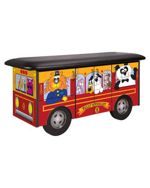 Clinton Fun Series Pediatric Treatment Table - Wally's Trolley