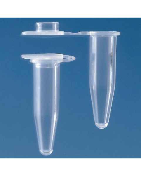 0.5mL PCR Tube with Attached Flat Cap