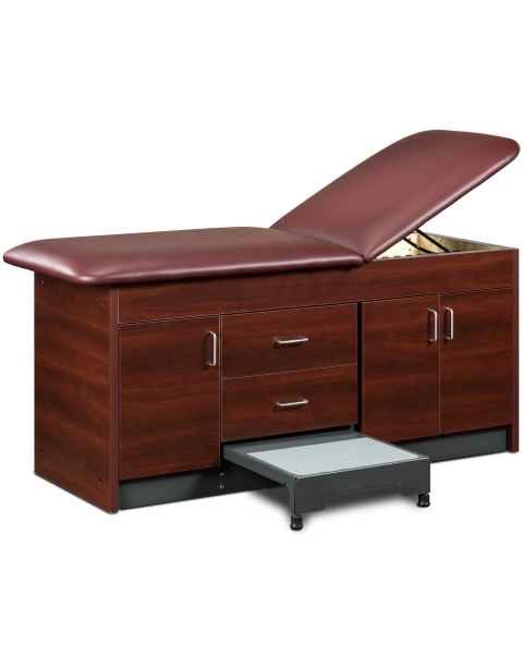 Clinton 9705-30 Step-Up Treatment Table 3-Door 2-Drawer 30" Wide