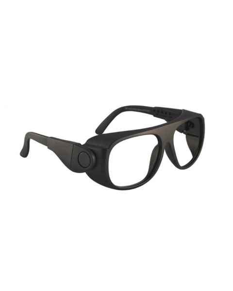 CO2 Excimer Laser Safety Glasses - Model 66 - Black Frame 