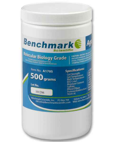 Benchmark Agarose LE 500g - Organic Solvent Free 
