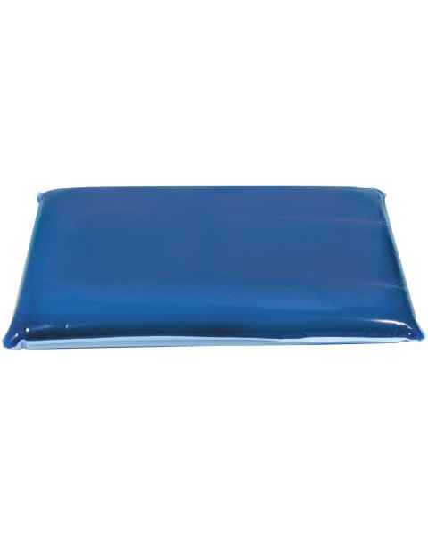 Sloped Thoracic Positioner Dimensions 10 1/2" by 16"  Gel Pad is sloped From 2" to 1 1/2" thick