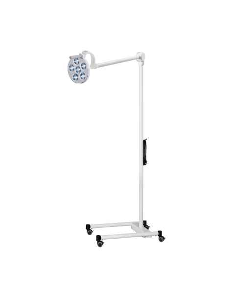 Waldmann D16265000 Triango 60-1 LED Procedure Light with 4 Dimming Levels - Rolling Stand Mounted