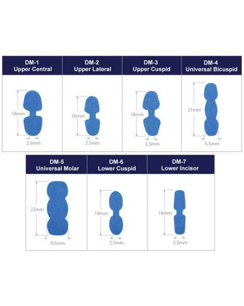 Suremark Scaneez DentureMark Stick 'n Scan Cone Beam Markers