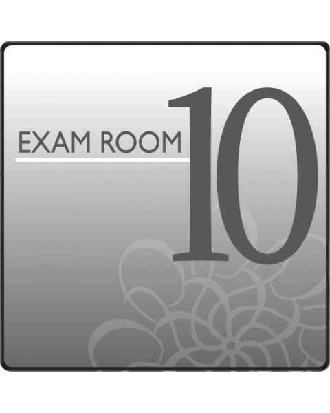 Clinton EX10-S Standard Exam Room Sign 10