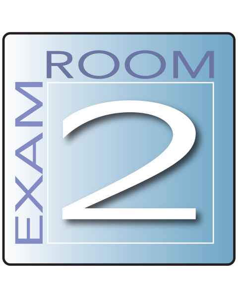 Clinton EX2-BSkytone Exam Room Sign 2