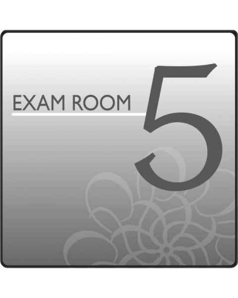 Clinton EX5-S Standard Exam Room Sign 5
