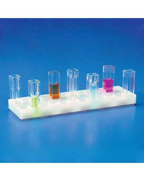 12-Place Holder for Spectrophotometer Cuvettes - Polyethylene (PE)