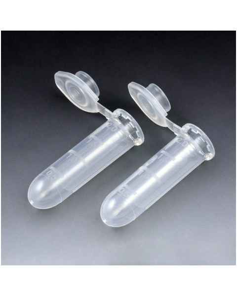 2mL Microcentrifuge Tube - Polypropylene (PP) With Attached Snap Cap - Graduated - Lot Certified