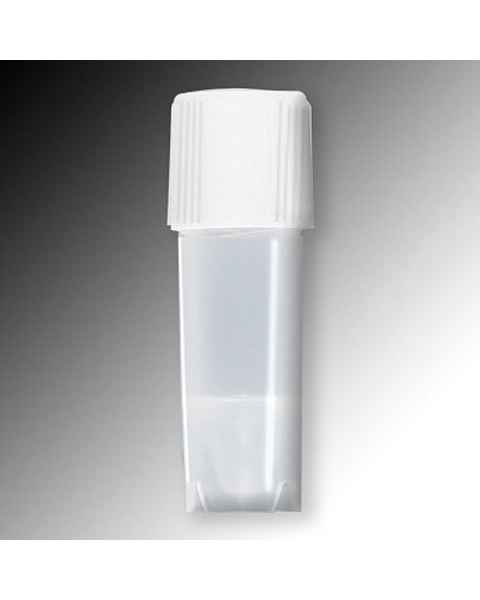 Sample Tubes 1.2mL - External Threads - Self-Standing Conical Bottom - Polypropylene (PP)