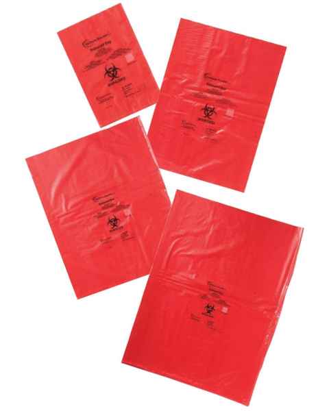 Biohazard Disposal Bags - 1.57mil Thick