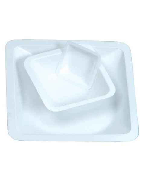 Disposable Polystyrene Standard Weighing Boats - White