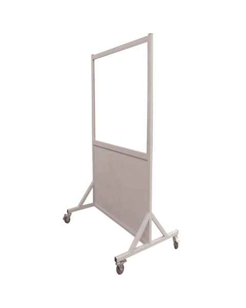 Phillips Safety LB-3048-MRI MRI Safe Mobile Lead Barrier Glass Window 48" H x 30" W