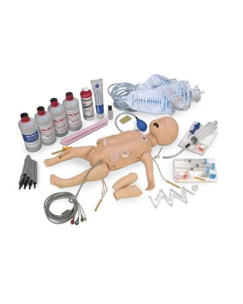 Life/form Deluxe Complete Infant CRiSis Manikin with Interactive ECG Simulators 